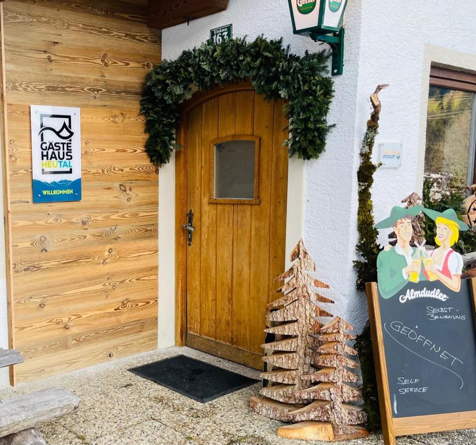 Natursport Heutal Appartements Unken Exterior foto